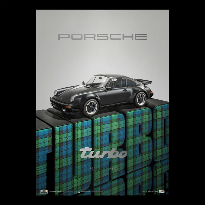 Porsche Poster 911 Turbo 3.0 Typ 930 1975 50 x 70 cm PROD01005093