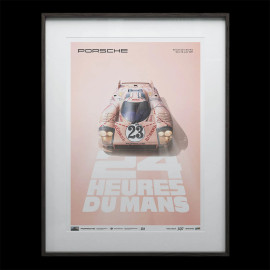 Porsche Poster 917/20 n° 23 Pink Pig 24h Le Mans 1971 50 x 70 cm PROD01004972