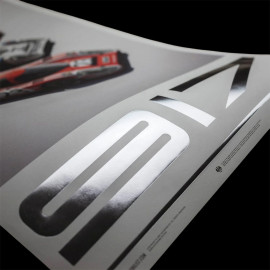 Porsche Poster 917 Salzburg / Martini / Gulf Trio 24h Le Mans 50 x 70 cm PROD01000846