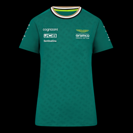 Aston Martin T-Shirt F1 Team Alonso / Stroll Green Lux 701229261 - Women