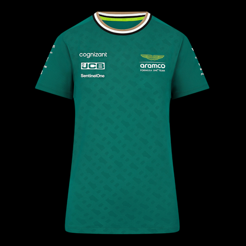 Aston Martin T-Shirt F1 Team Alonso / Stroll Green Lux 701229261 - Damen