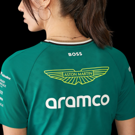 Aston Martin T-Shirt F1 Team Alonso / Stroll Green Lux 701229261 - Damen