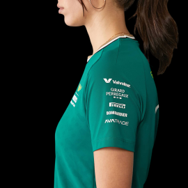 Aston Martin T-Shirt F1 Team Alonso / Stroll Green Lux 701229261 - Women