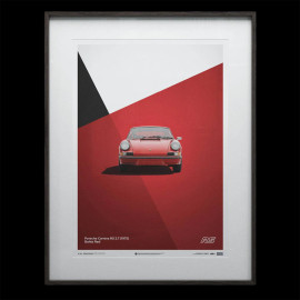 Porsche Poster 911 Carrera RS 2.7 1973 Bahiarot 50 x 70 cm PROD01000112