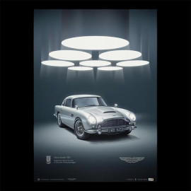 Aston Martin Poster DB5 1964 Silver Birch 50 x 70 cm PROD01004912