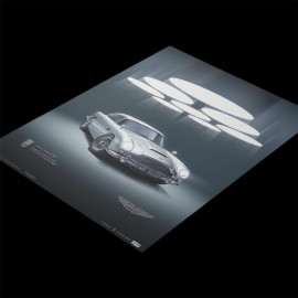 Aston Martin Poster DB5 1964 Silver Birch 50 x 70 cm PROD01004912