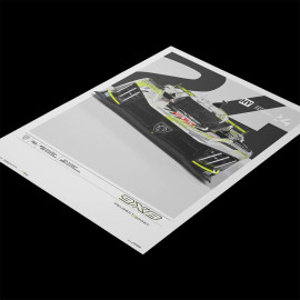 Peugeot Poster 9X8 n° 93 24h Le Mans 2024 50 x 70 cm PROD01004964