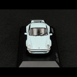 Porsche 911 Turbo Type 930 1974 50th Anniversary Polar Blue 1/43 Minichamps WAP0202220S930