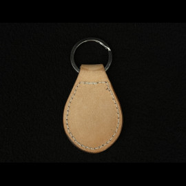 Alfa Romeo Schlüsselanhänger Leder Beige