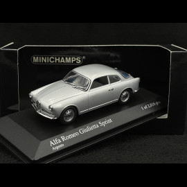 Alfa Romeo Giulietta Sprint 1954 Silbergrau 1/43 Minichamps 400120400