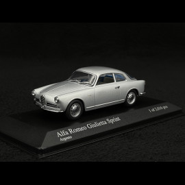 Alfa Romeo Giulietta Sprint 1954 Silver Grey 1/43 Minichamps 400120400