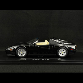 Ferrari 328 GTS 1985 US-Version Miami Vice Schwarz 1/18 KK Scale KKDC181702