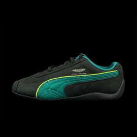 Aston Martin Schuhe F1 Team Speedcat Puma Sport Sneaker Schwarz / Green Lux 309137-03 - Unisex