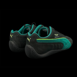 Aston Martin Shoes F1 Team Speedcat Puma Sport Sneaker Black / Green Lux 309137-03 - Unisex