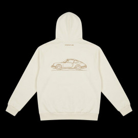 Porsche 911 Kapuzenpullover Legacy Puma Beige 637103-09 - Unisex