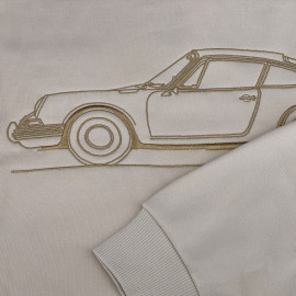 Porsche 911 Kapuzenpullover Legacy Puma Beige 637103-09 - Unisex