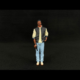 Set von Ferrari 328 GTS 1985 US-Version + Axel Foley Figur Beverly Hills Cop II 1/18 KK Scale KKDC181701 - KKFIG028