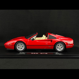 Set of Ferrari 328 GTS 1985 US-Version + Axel Foley Figurine Beverly Hills Cop II 1/18 KK Scale KKDC181701 - KKFIG028