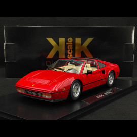 Set of Ferrari 328 GTS 1985 US-Version + Axel Foley Figurine Beverly Hills Cop II 1/18 KK Scale KKDC181701 - KKFIG028