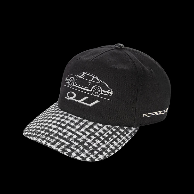 Porsche 911 Cap Legacy Puma Schwarz / Pepita 027324-01 - Unisex