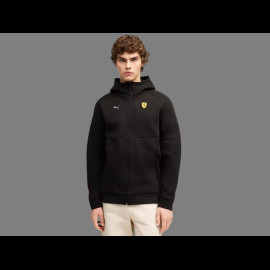 Ferrari Kapuzen-Sweat Leclerc / Hamilton mit Reißverschluss PumaTech Schwarz 633936-01