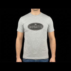 Bugatti T-Shirt Badge Grey BGT040-150 - Men