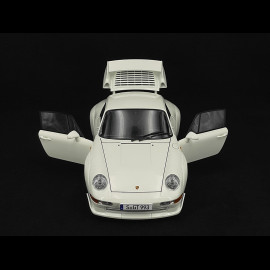 Porsche 911 GT2 Type 993 Speedline Rims 1996 White Grand Prix 1/12 KK Scale KKDC120284S