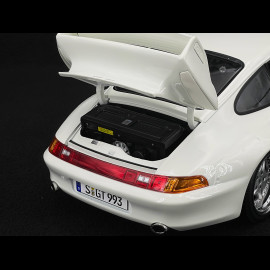 Porsche 911 GT2 Type 993 Speedline Rims 1996 White Grand Prix 1/12 KK Scale KKDC120284S