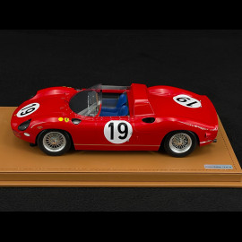 Ferrari 330P n° 19 3rd 24h Le Mans 1964 1/18 Tecnomodel TM18-309D
