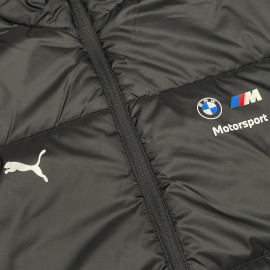 BMW Quilted Jacket Motorsport Puma Black 637318-01 - Unisex