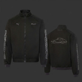 Porsche 911 Jacket Legacy Puma Black 637101-01 - Unisex