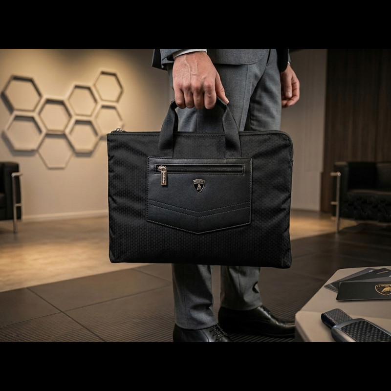 Lamborghini Laptop Bag Black GRS22002