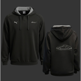Porsche 911 Hoodie Legacy Puma Black 637103-01 - Unisex