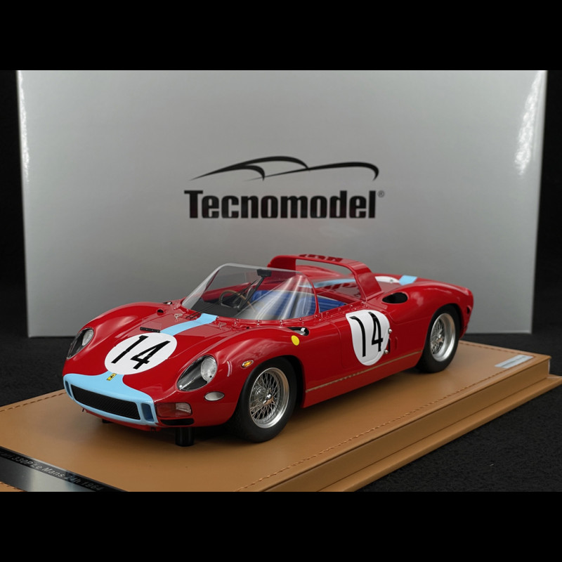 Ferrari 330P n° 14 2. 24h Le Mans 1964 1/18 Tecnomodel TM18-309C