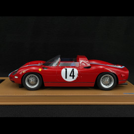 Ferrari 330P n° 14 2nd 24h Le Mans 1964 1/18 Tecnomodel TM18-309C