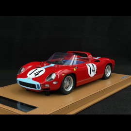 Ferrari 330P n° 14 2nd 24h Le Mans 1964 1/18 Tecnomodel TM18-309C