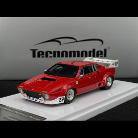 Ferrari 308 GTB4 LM n° 0 1974 Presseversion Glänzend Rot 1/43 Tecnomodel TM43-30C