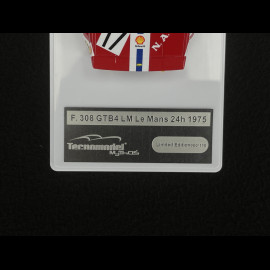 Ferrari 308 GTB4 LM n° 17 24h Le Mans 1975 1/43 Tecnomodel TM43-30B