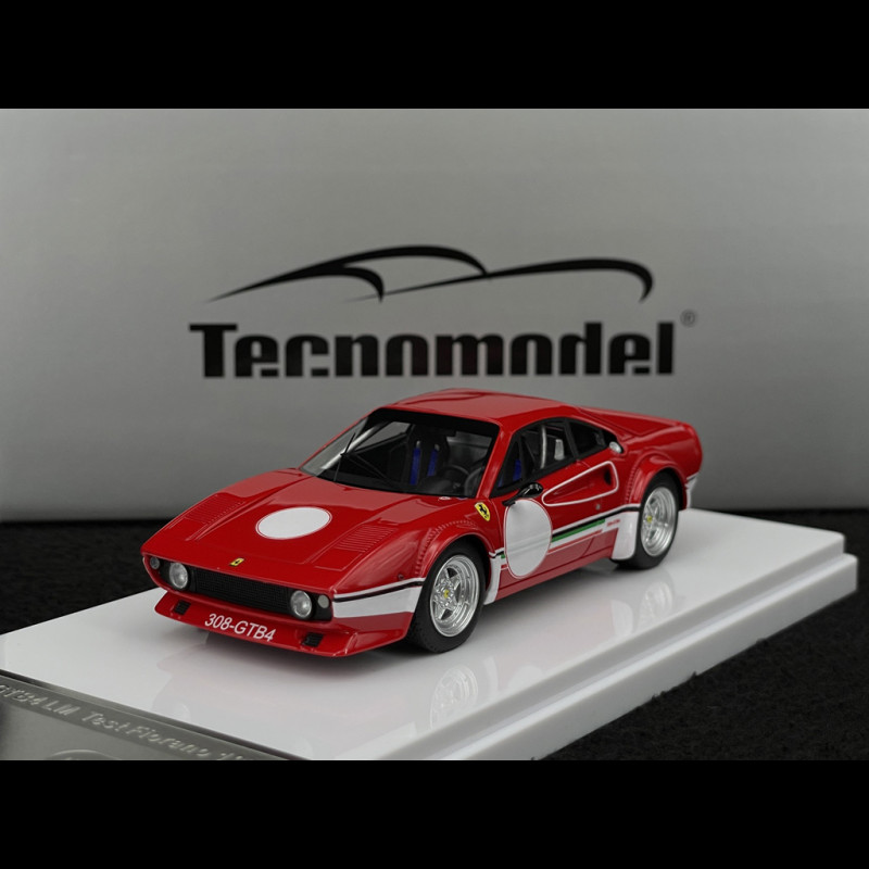 Niki Lauda Ferrari 308 GTB4 LM n° 0 Fiorano Test 1976 1/43 Tecnomodel TM43-65A