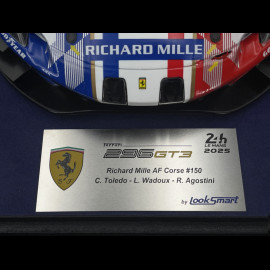 Ferrari 296 LMGT3 n° 150 24h Le Mans 2025 1/18 Looksmart LS18LM059