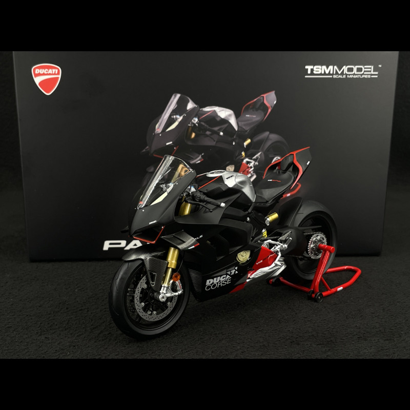 Ducati Panigale V4 SP2 2023 Matt Black 1/12 TrueScale Models TSMMC0019