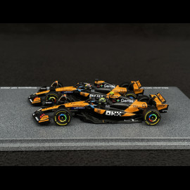 McLaren MCL39 Lando Norris n° 4 / Oscar Piastri n° 81 Sieger der F1 Konstrukteursweltmeisterschaft 2025 F1 1/64 Spark 64S084