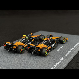 McLaren MCL39 Lando Norris n° 4 / Oscar Piastri n° 81 Sieger der F1 Konstrukteursweltmeisterschaft 2025 F1 1/64 Spark 64S084