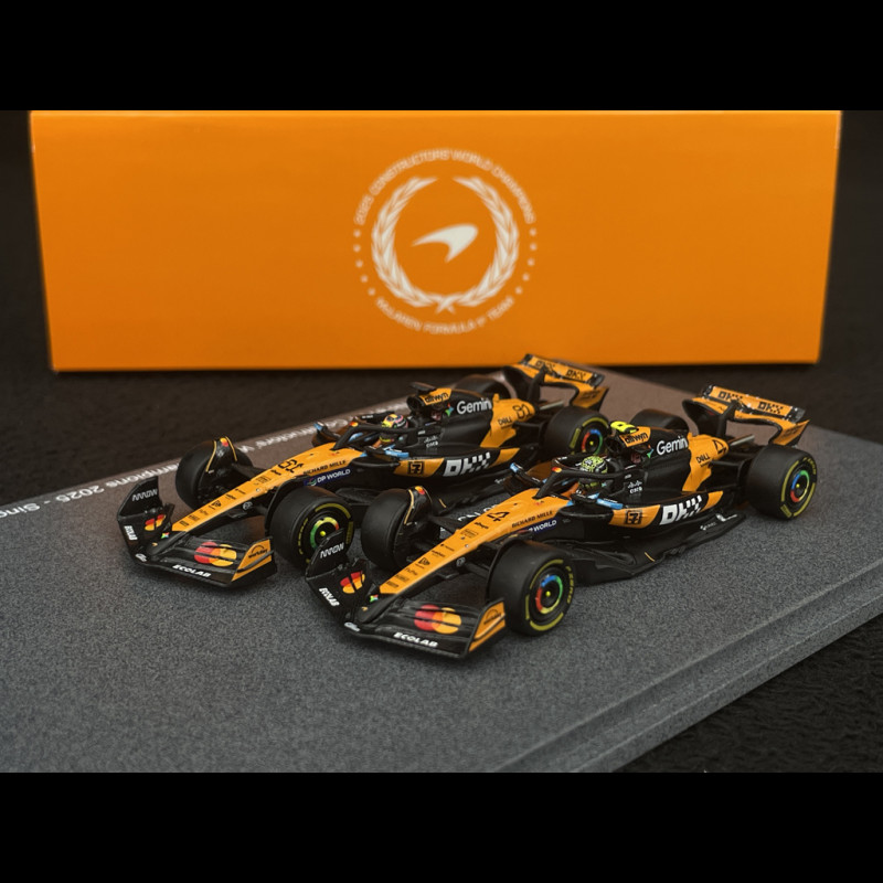 McLaren MCL39 Lando Norris n° 4 / Oscar Piastri n° 81 Winner Constructors' World Championship 2025 F1 1/64 Spark 64S084