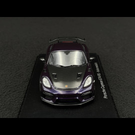 Porsche 718 Cayman GT4 RS Type 982 Weissach Package 2023 Viola Metallic 1/43 Spark S8782