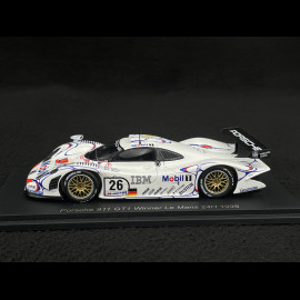 Porsche 911 GT1 Sieger 24h Le Mans 1998 n° 26 1/43 Spark 43LM98