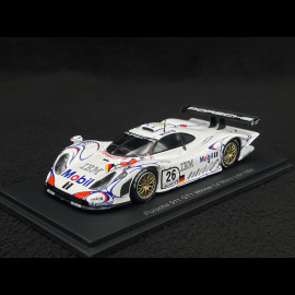 Porsche 911 GT1 Winner 24h Le Mans 1998 n° 26 1/43 Spark 43LM98