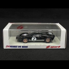 Ford GT40 Mk II n° 2 Winner 24h Le Mans 1966 1/43 Spark 43LM66
