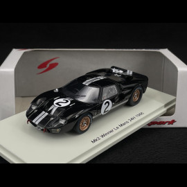Ford GT40 Mk II n° 2 Sieger 24h Le Mans 1966 1/43 Spark 43LM66