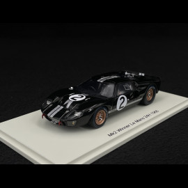 Ford GT40 Mk II n° 2 Sieger 24h Le Mans 1966 1/43 Spark 43LM66